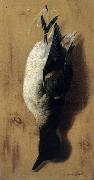 Hirst, Claude Raguet Waterfowl Hanging from a Nail Germany oil painting artist